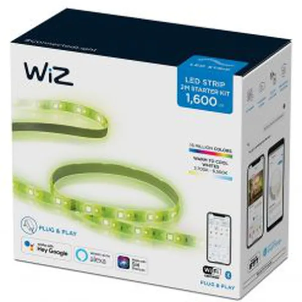 Khám phá Đèn LED dây thông minh Philips WiZ LED Strip 2m Starter Kit 20W