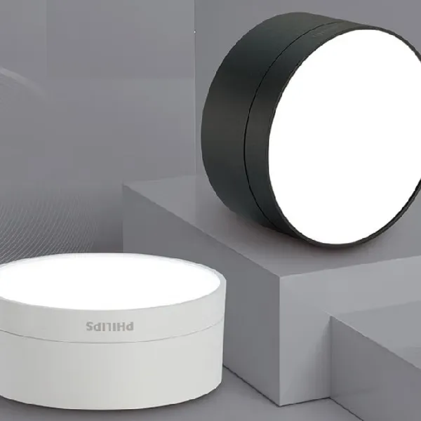 Xem ngay bộ đèn LED Philips DL212 (Tròn và ốp nổi)- Màu trắng/đen Ánh sáng êm dịu và bảo vệ mắt