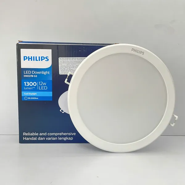 ✨ Tái định nghĩa không gian | Đèn downlight âm trần Led Philips DN027B G3 12W. Trải nghiệm ngay.