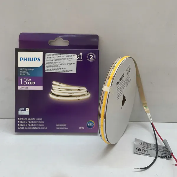 ✨ Ánh Sáng Kiến Tạo Không Gian. Trải nghiệm Đèn trang trí LED dây Philips oval LS161 COB LED8 8.5W 940 5M 800LM 24V 4000K.