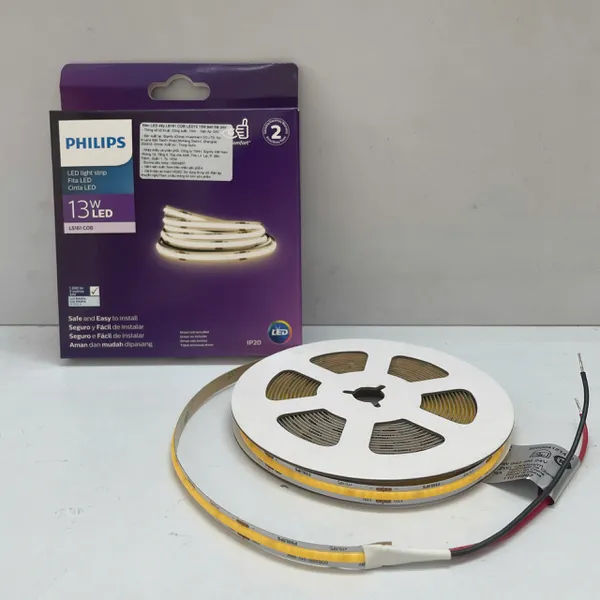 ✨ Ánh Sáng Kiến Tạo Không Gian. Trải nghiệm Đèn trang trí LED dây Philips oval LS161 COB LED8 8.5W 940 5M 800LM 24V 4000K.