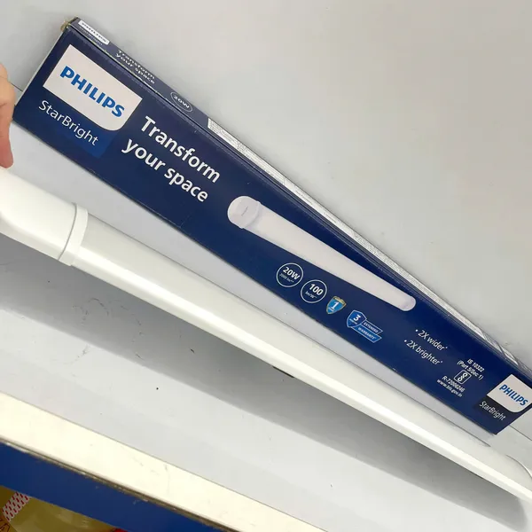 ✨ Ánh sáng kiến tạo không gian. Khám phá Máng đèn Led batten bán nguyệt Philips StarBright Wide Nxt 20W CDL L600 2000lm 6500K 600mm.