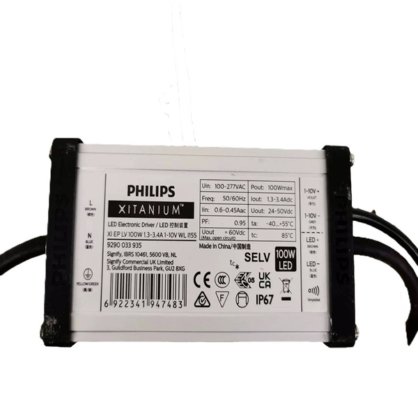 ✨ Tối Ưu Ánh Sáng Tuyệt Đỉnh: Khám phá Bộ Nguồn Driver Led Philips Xitanium Xi EP LV 100W