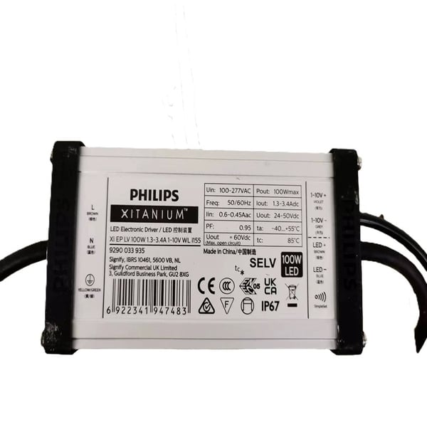 ✨ Khám phá Bộ nguồn Led Philips Xitanium Xi EP LV 100W: Ánh sáng thông minh kiến tạo không gian đẳng cấp.