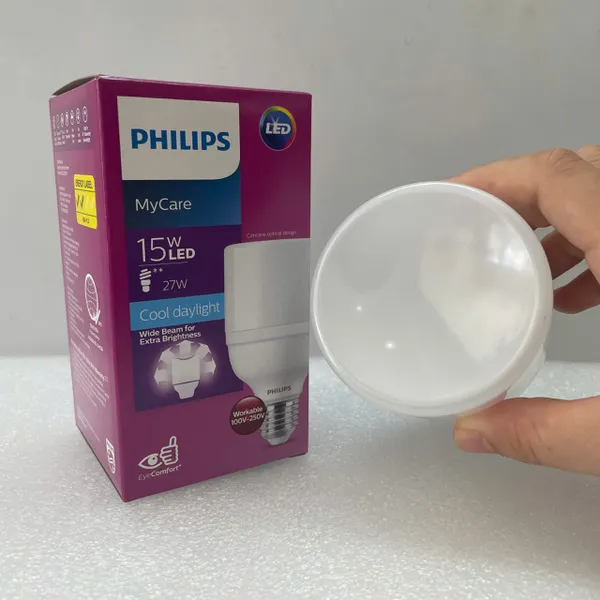 ✨ Trải nghiệm Ánh sáng Rạng rỡ - Bóng đèn LEDBulb MyCare Philips LEDBright 15W E27 6500K T70 2000lm