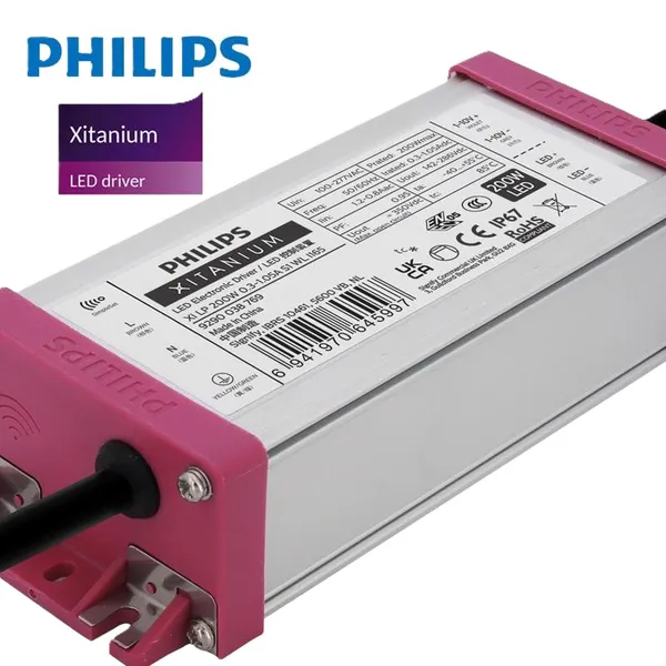 💡 Nâng Tầm Ánh Sáng | Khám Phá Bộ nguồn / Ballast/ tăng phô/ Driver Led Philips Xitanium Xi LP 200W 0.3-1.05A S1 WL 230V I165 DIM 10 CẤP