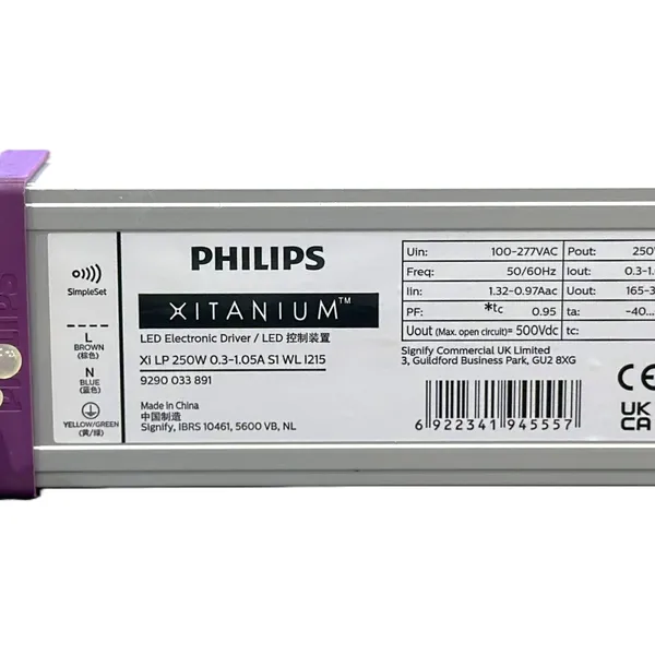 ✨ Tái định nghĩa hiệu suất chiếu sáng | Khám phá Bộ nguồn Driver Led Philips Xitanium XI LP 250W DIM 5 CẤP ngay hôm nay