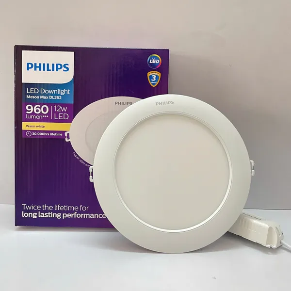 ✨ Trải nghiệm không gian tinh tế | Khám phá Đèn downlight âm trần siêu mỏng LED Slim Philips DL262 EC RD 150 12W 3000K GM