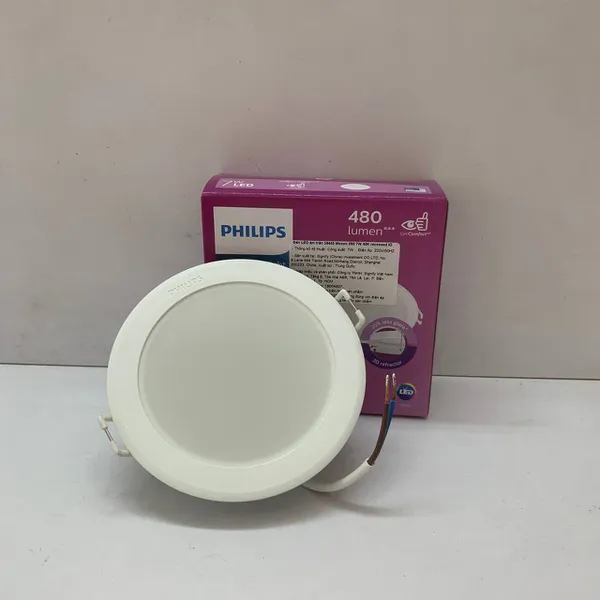 ✨ Tái Định Nghĩa Không Gian Sống | Khám Phá Đèn Downlight Âm Trần Led Philips Meson IO 59445 D90 7W 3000K WH RECESSED 460lm