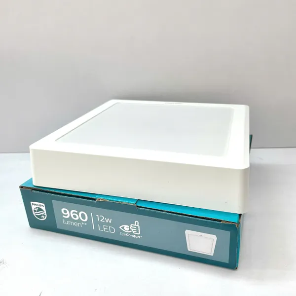 ✨ Trải nghiệm không gian hoàn mỹ | Khám phá Đèn Led ốp nổi vuông downlight Philips Eridani SQ Surface LED9 L150 12W 840 960lm 4000K