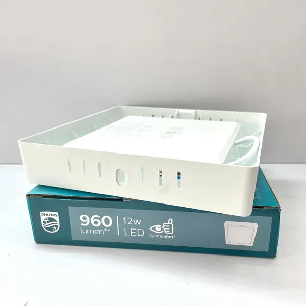 💡 Tái định nghĩa không gian | Trải nghiệm Đèn Led ốp nổi vuông downlight Philips Eridani SQ Surface LED9 L150 12W 840 960lm 4000K