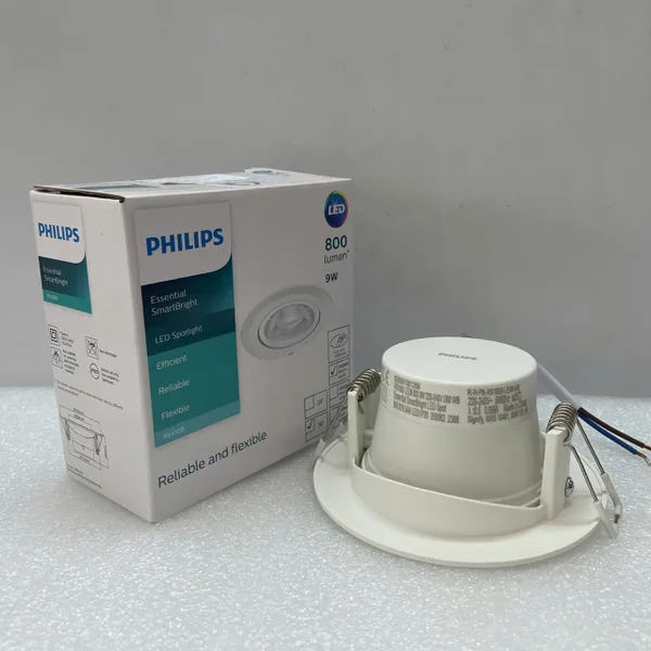✨ Định Hình Không Gian, Thắp Sáng Cảm Hứng | Trải nghiệm Đèn downlight âm trần chiếu điểm Led Philips Ess SmartBright Spotlight RS100B LED8 830 9W 3000K