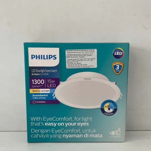 ✨ Không Gian Bừng Sáng. Cảm Xúc Thăng Hoa | Nâng cấp ngay không gian sống nhà bạn với đèn downlight âm trần đổi màu Led Philips Eridani đổi màu DL190B SSW. Trải nghiệm ngay!