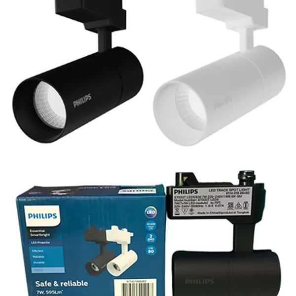 ✨ Kiến tạo điểm nhấn hoàn hảo | Khám phá Đèn LED chiếu điểm gắn ray Tracklight Philips ST033T G2 7W 4000K