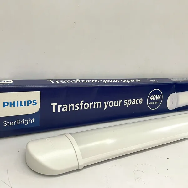 ✨ Trải nghiệm ánh sáng hoàn mỹ | Khám phá Máng đèn Led batten bán nguyệt Philips StarBright Wide Nxt 40W CDL L1200 4000lm 6500K 1200mm