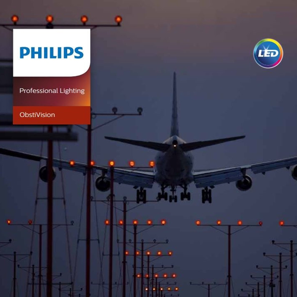 ✨ Đèn cánh báo hàng không LED Philips XGP500: Chiếu sáng công trình năng lượng, An toàn vượt trội. Khám phá ngay!