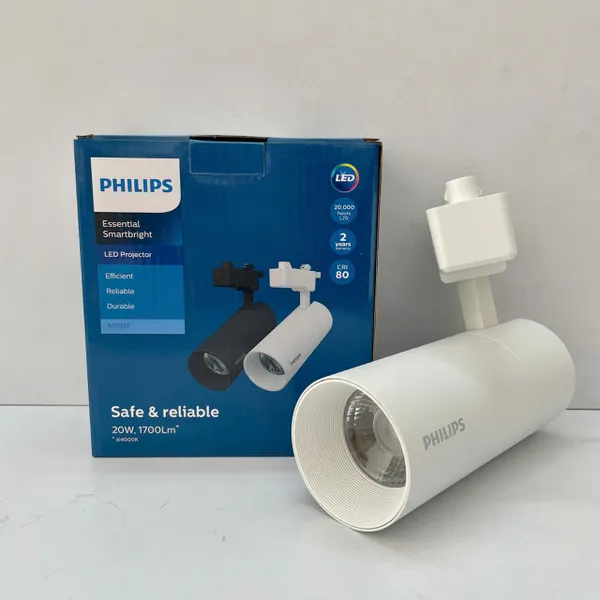 ✨ Ánh Sáng Kiến Tạo Không Gian | Khám Phá Đèn Lắp Thanh Ray Chiếu Điểm Led Tracklighting Philips ST033T 20W Vỏ Trắng Ngay