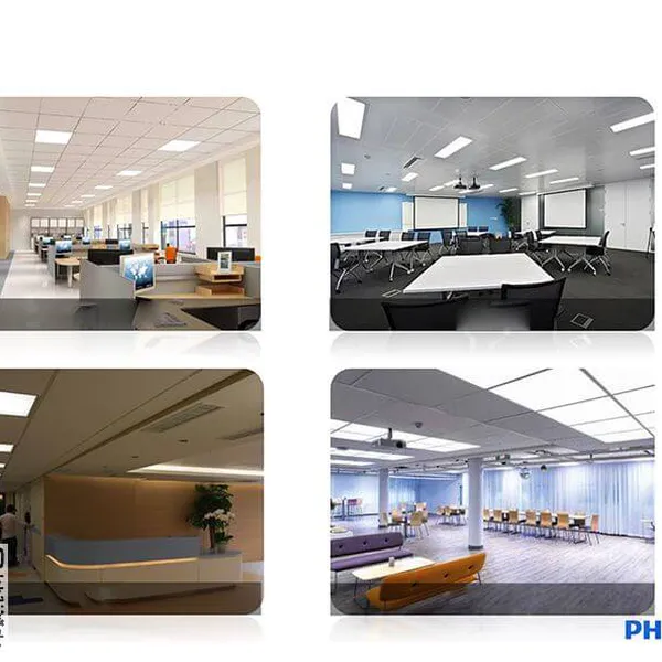 Máng đèn âm trần dạng tấm Led Panel Philips RC048B LED32S 36W 865/840 PSU W300L1200 NOC