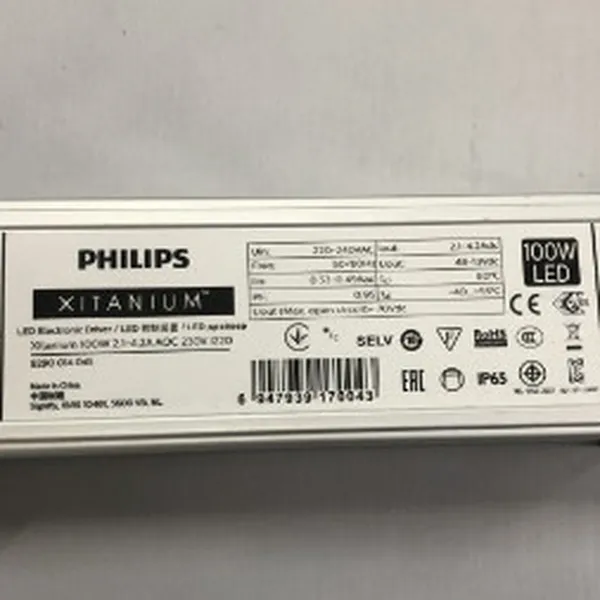 Bộ nguồn Driver Xitanium 100W 2.1-4.2A AOC 230V I175 - Giải pháp tối ưu hiệu suất đèn LED