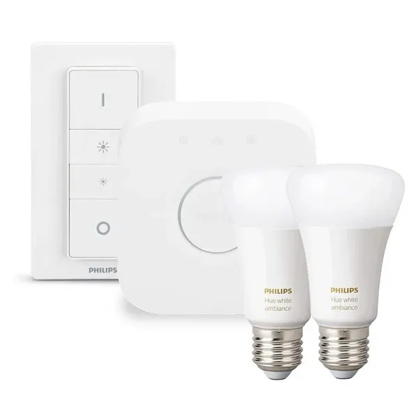 ✨ Khám phá kỷ nguyên ánh sáng hoàn hảo: Đèn LED chiếu sáng thông minh Philips Hue - Bộ 2 bóng đèn LED Bulb Philips HueWA 8.5W A60 E27 set VN Dimmer ánh sáng 2200K-6500K. Tận hưởng không gian sống đẳng cấp ngay hôm nay!