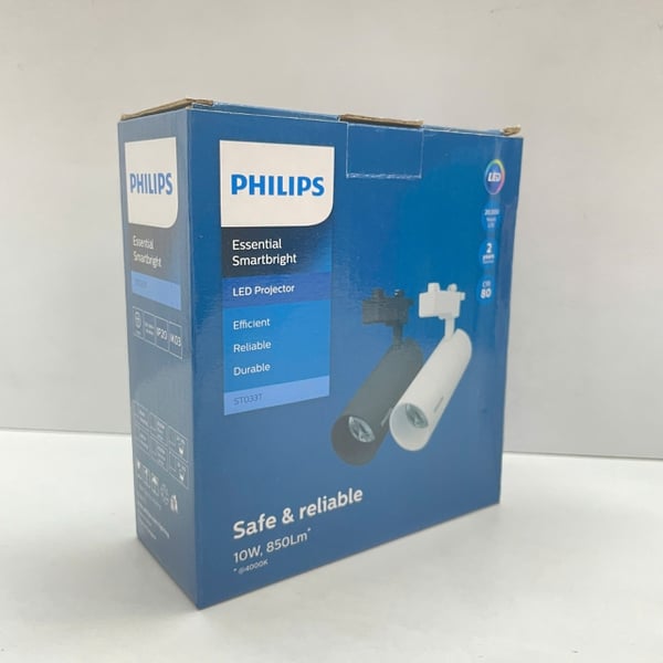 💡 Nâng Tầm Không Gian! Khám phá Đèn lắp thanh ray chiếu điểm Led Tracklighting Philips ST033T LED8/840 10W 4000K 850lm 24D - vỏ trắng. Trải nghiệm ánh sáng tinh tế, định hình phong cách sống hiện đại!