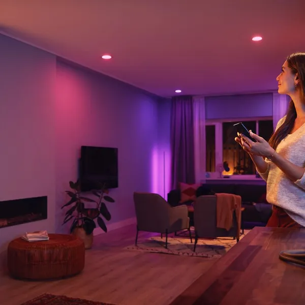 ✨ Trải nghiệm điều khiển ánh sáng trực quan | Công tắc điều chỉnh độ sáng đèn LED thông minh Philips Hue - Điều khiển không dây Philips Hue DIM Switch MY/PH/VN