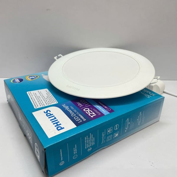 💡 Sáng tạo ánh sáng. Đèn downlight âm trần siêu mỏng Led Philips Eridani DL190B Slim D150 14W 65K GM 6500K 1250lm. Trải nghiệm tinh hoa thiết kế.