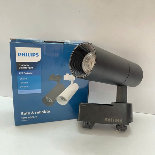 ✨ Khám phá Đèn lắp thanh ray chiếu điểm Led Tracklighting Philips ST033T LED8/830 10W 3000K - Vỏ đen: Định hình không gian sống động, nâng tầm mọi trải nghiệm.