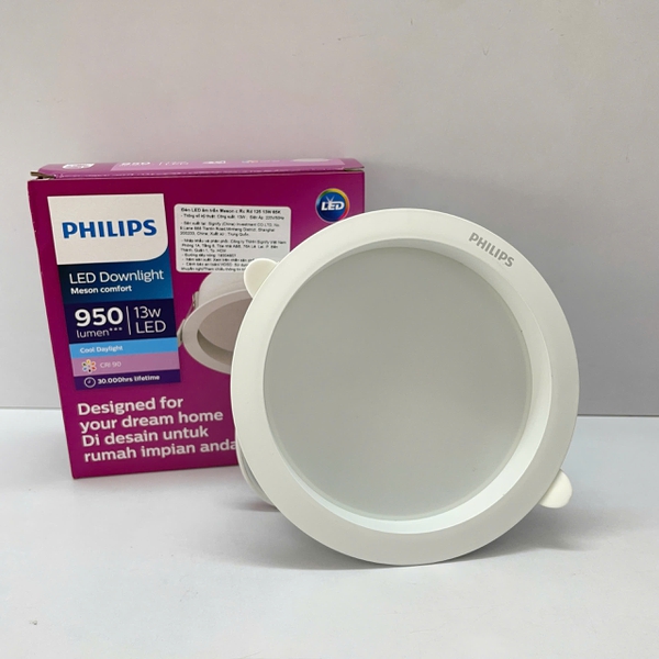 ✨ Kiến tạo không gian sống đỉnh cao cùng Đèn downlight âm trần chóa sâu Led Philips Meson c Rc Rd D125 13W 965 6500K 950lm 30.000h. Khám phá ngay sự khác biệt!