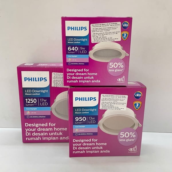 ✨ Khám phá Đèn downlight âm trần chóa sâu Led Philips Meson c Rc Rd D150 17W 940 4000K 1250lm 30.000h: Nơi ánh sáng tinh tế kiến tạo không gian sống đỉnh cao.