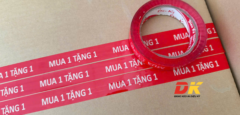 băng keo in chữ mua 1 tặng 1