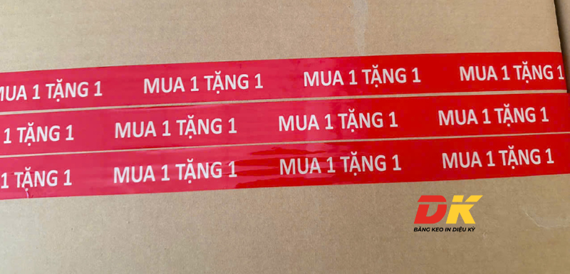 băng keo in chữ mua 1 tặng 1