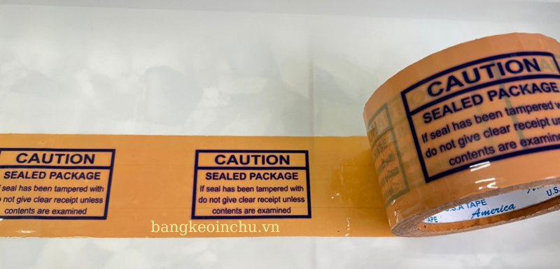 Nhận biết mặt hàng qua băng keo in chữ Nhận biết mặt hàng qua băng keo in chữ
