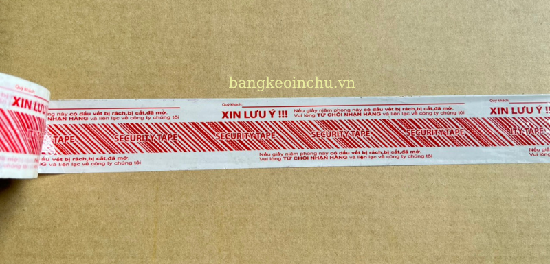 Băng keo in chữ hàng dễ vỡ Băng keo in chữ hàng dễ vỡ