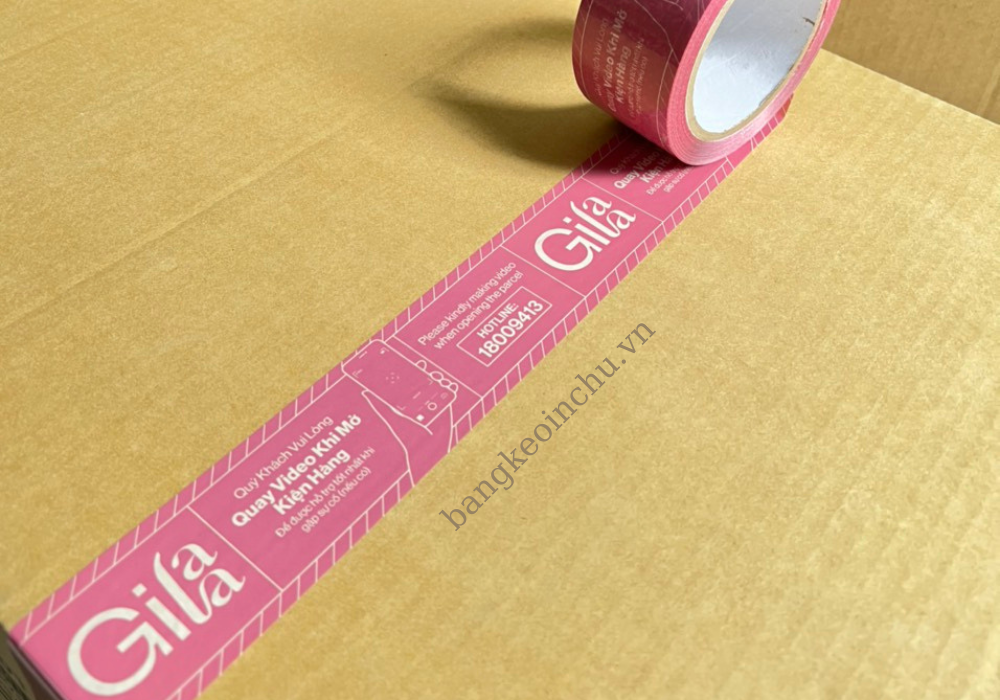 Băng keo in thương hiệu giá tốt tại HCM Băng keo in thương hiệu giá tốt tại HCM