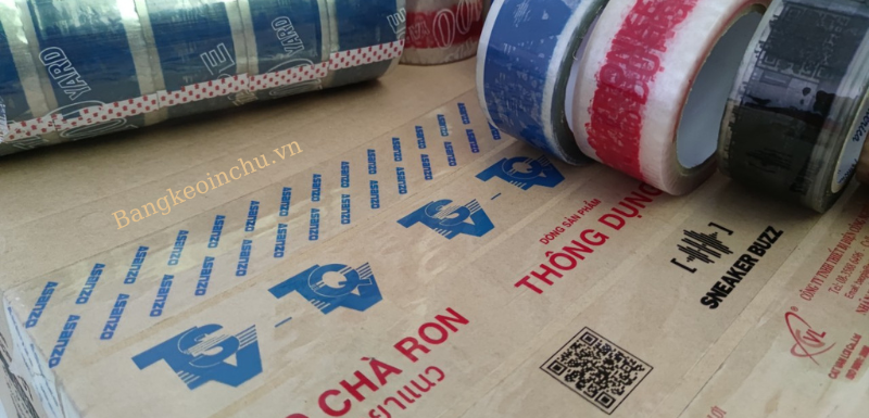 bang keo trong in logo