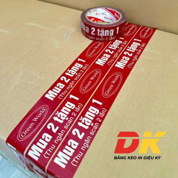 Băng keo in logo Sealed