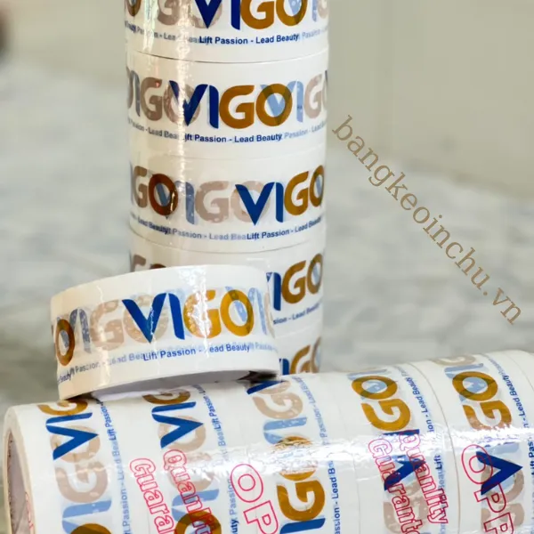 Băng keo in chữ VIGO