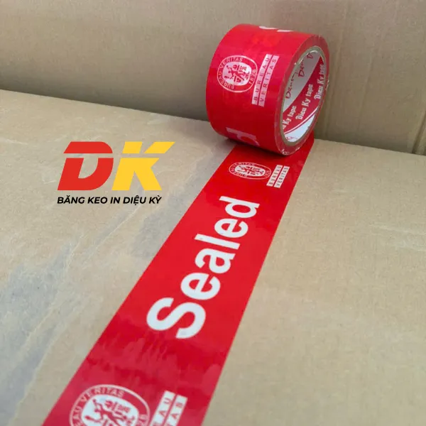 Băng keo in logo Sealed