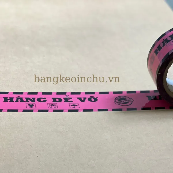 Băng keo in chữ HÀNG DỄ VỠ