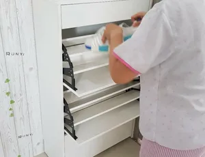 CHỊ PHƯƠNG Q2 - KHÁCH HÀNG DỄ THƯƠNG MUA TỦ GIÀY CÁNH LẬT TPHCM