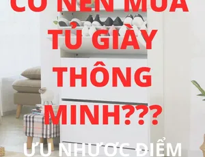 CÓ NÊN MUA TỦ GIÀY THÔNG MINH?