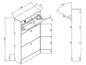 TỔNG HỢP ĐẦY ĐỦ VỀ PHONG THỦY TỦ GIÀY -  KÍCH THƯỚC TỦ GIÀY TIÊU CHUẨN -  GỢI Ý TỦ GIÀY ĐẸP PHÙ HỢP MỌI KHÔNG GIAN