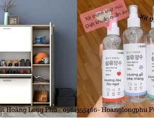 MUA TỦ GIÀY TẶNG XỊT THƠM TỦ GIÀY/ QUẦN ÁO TRỊ GIÁ 245K