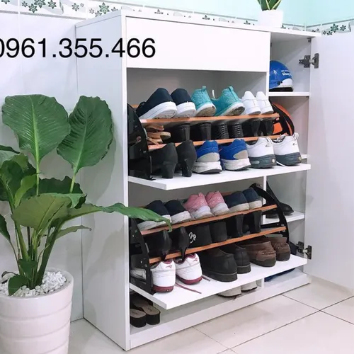 TỦ GIÀY THÔNG MINH KẾT HỢP GIÁ SIÊU TỐT TG15