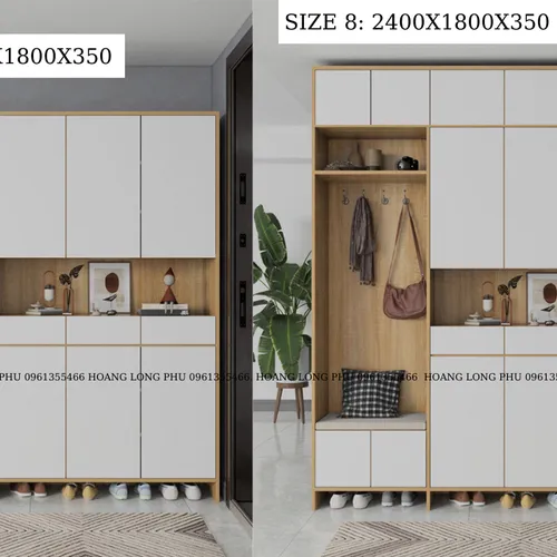 Tủ đựng giày cao trần đa công năng TG50