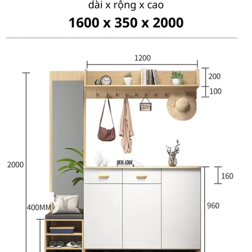 TỦ GIÀY ĐA NĂNG CHO GIA ĐÌNH