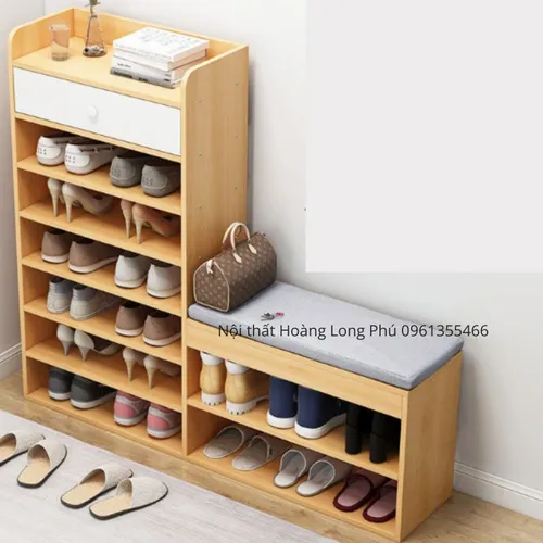 KỆ GIÀY KÈM GHẾ NGỒI SIÊU TIỆN LỢI