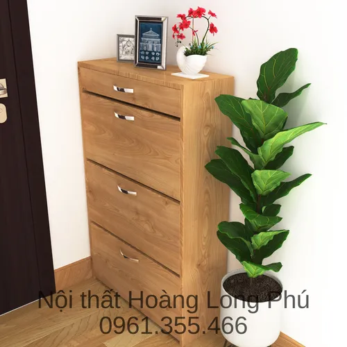 TỦ GIÀY 3 CÁNH LẬT 1 NGĂN KÉO TG-09