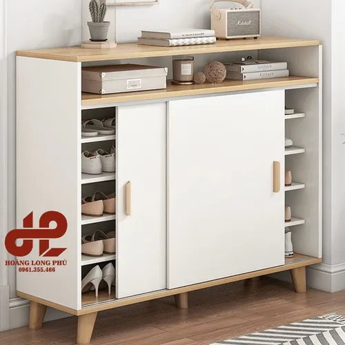 TỦ GIÀY CỬA LÙA CÓ CHÂN TG60
